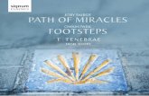 Footsteps - Tenebrae Choir · a descending contour in the main choir are refuted by an upward-moving soprano soloist, who concludes with her own rendition of the main theme. As the