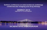 SINERGY 2019SINERGY 2019sinergy-belgrade.com/wp-content/uploads/2019/09/SINERGY...Organizers Organizers 4 Serbian conference on INtERventional cardioloGY, cardiovascular imaging and