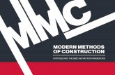 MODERN METHODS OF CONSTRUCTION · The MMC definition framework is a new seven category definition framework that enables a full and future-proofed range of ‘Modern Methods of Construction’