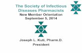 The Society of Infectious Diseases Pharmacists Meeting...Society of Infectious Diseases Pharmacists 2014 Annual Meeting Friday, September 5, 2014 Location: The Mandarin Oriental Hotel