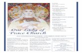 Our Lady of Peace Church · like the Prayer Line to join in praying, please call Chris at 614-906-0129. Prayer requests are kept confidential. A THANK YOU TO OUR LADY OF PEACE FROM