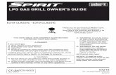 LPG GAS GRILL OWNER’S GUIDE...® 3 WARRANTY TABLE OF CONTENTS Weber-Stephen Products LLC (Weber) hereby warrants to the ORIGINAL PURCHASER of this Weber® gas grill that it will