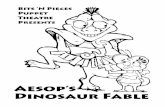 Aesop’s Dinosaur Fable - The Grand 1894 Opera HouseAesop’s Dinosaur Fable had turned blue with cold when he finally trudged up to the ant hill and knocked at the door of Great