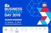 Welcome [] · to the ifa Business Strategy Day 2019 Welcome Sincerely, JAMES MITCHELL Editor, ifa This event is dedicated to helping advisers make informed decisions about their businesses.
