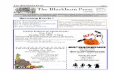 Page 1 The Blackburn Press · The Blackburn Press Page 1 The Blackburn Press Fall 2016 Upcoming Events ! Blackburn Community Association, 2451 Blackburn Road, ... any of the programs