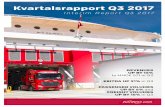 Kvartalsrapport Q3 2017 · Norge og Danmark og en rute mellom Norge og Sverige. Den 1. januar 2016 åpnet Konsernet en ny innenriksrute mellom Bergen og Stavanger. Cruisefergene MS