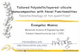 Tailored Polyolefin/layered-silicate Nanocomposites with ...manias/PDFs/Manias_Polyolefins-SPE09.pdfNanotechnology is not nanobots or Star-Trek gadgets !! It can be a polymer nanocomposite
