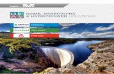 DAMS, RESERVOIRS & HYDROPOWER SOLUTIONS · SPILLWAYS & CANALS 10 HYDROPOWER STATIONS & ... for the Dams, Reservoirs & Hydro Power segments. WHEREVER YOU ARE, SO ARE WE Our geographical