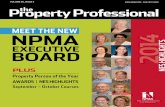 MEET THE NEW NPMA 2014 · Property Professionalthe VOLUME 26, ISSUE 4 ISSN-1072-2858 PLUS Property Person of the Year AWARDS | NES HIGHLIGHTS September – October Courses NPMA EXECUTIVE