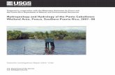 Hydrogeology and Hydrology of the Punta Cabullones Wetland ... · Hydrogeology and Hydrology of the Punta Cabullones . Wetland Area, Ponce, Southern Puerto Rico, 2007– 08 . By Jesús