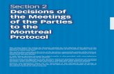 Section 2 Decisions of the Meetings of the Parties to the Montreal Protocolozonecell.in/wp-content/themes/twentyseventeen-child/Documentation/... · Montreal Protocol This section