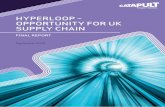 HYPERLOOP – OPPORTUNITY FOR UK SUPPLY …...supply chain, and prioritisation of those key areas where investment of public funding will stimulate UK Industry to provide future support