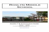 Roslyn Middle School · Michael Brostowski, Ed. D., Director of Health, Physical Education, & Athletics Joshua Cabat, English Chairperson ... Director of Guidance K-12 Charles Windwer,