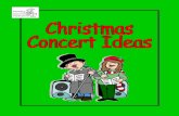 Ideas for the Christmas Concert - Primary SuccessIdeas for the Christmas Concert “We're doing two songs in our Christmas concert as well as one poem. We're singing ‘Nuttin’ for