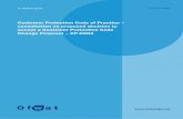 Customer Protection Code of Practice – consultation on ... · Appendix 2 – Process map 22. Proposal to accept a Customer Protection Code Change Proposal – CP0002 2 1. About