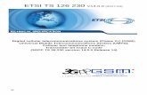 TS 126 230 - V14.0.0 - Digital cellular telecommunications ... · ETSI 3GPP TS 26.230 version 14.0.0 Release 14 5 ETSI TS 126 230 V14.0.0 (2017-04) 3.1 Contents of the C source code
