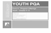 A division of the Forum for Youth Investment · Research-based rubrics – The Youth PQA contains proven measurement rubrics that allow observers to differentiate programs in important