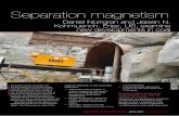 Separation magnetism - Eriez...Separation magnetism Figure 1. Suspended electromagnet. The magnet is suspended over the conveyor belt to remove ferrous tramp from the coal prior to