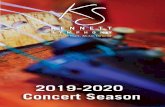 Welcome to the 2019-2020 - kennettsymphony.orgkennettsymphony.org/wp-content/uploads/2019/07/2019-2020-Season... · Tchaikovsky: Symphony No. 5. Pops Goes the Holidays Saturday, December