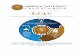 SURGERY - Windsor University School of Medicine · 16. Laparoscopic Rectosigmoid Colon Resection-Low Anterior Resection 17. Laparoscopic Splenectomy 18. Laparoscopic Ventral Hernia
