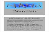 kjm5100 2008 nano intro - Universitetet i oslo · Definitions of nanotechnology The term “nanotechnology” was invented by Professor Norio Taniguchi at the University of Tokyo