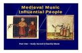 Medieval Music Influential People - Amazon S3s3.amazonaws.com/scschoolfiles/394/medieval_period...Symphonia armoniae celestium revelationum (wow.. that’s a big title!) The majority