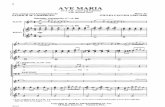 Maria.pdf · AVE MARIA for S.A.B. voices and keyboard with optional flute* Text setting and Arrangement by PATRICK M. LIEBERGEN Smoothly, expressively (J = ca. 80) FLUTE Smoothly,