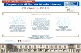 Veronica Senserini, soprano Ospedale di Santa …fondazionesantamarianuova.it/public/b60c45e8-4fd9-4f71-a...731 ANNIVERSARIO Ospedale di Santa Maria Nuova 23 giugno 2019 Programma