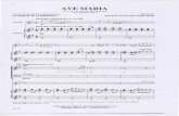 AVE MARIA - hlahol.cz Ave Maria.pdf · AVE MARIA for S.A.T.B. voices and keyboard with optional flute* Music by GIULIO CACCINI (1545-1618) (flute tacet) Text setting and Arrangement