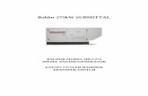 Baldor 275kW SUBMITTAL - Swift Equipment Solutions · 2018-09-26 · Baldor generators are available in a variety of powerratings and installation styles to meet the energy needs