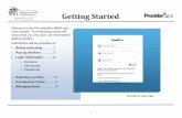 Getting Started - Washington State Health Care AuthorityGetting Started Welcome to the ProviderOne MMIS pay-ment system. The following tutorial will ... ProviderOne Login Page See