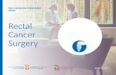 Rectal Cancer Surgery · cancer complexity is highly variable at presentation; while some patients may be successfully treated with transluminal surgery alone, others will require