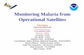 Monitoring Malaria from Operational Satellites...2010/04/07  · Monitoring Malaria from Operational Satellites Felix Kogan NOAA/NESDIS/STAR COLABORATORS Wei Guo – IMSG Al Powell