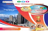 COMPETITION OLYMPIAD HIPPO ENGLISH OLYMPIAD · Pre-Ecolier and Ecolier (Grade- 1 & 2): The test for Pre - Ecolier 1 & 2 and Ecolier - 1 & 2 is of 75 minutes duration and contains
