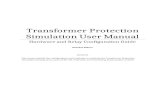Transformer Protection Simulation User Manual · Web viewTransformer Protection Simulation User Manual Hardware and Relay Configuration Guide Nicholas Kilburn 2/12/2013 This manual