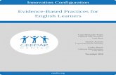 Evidence-Based Practices for English Learners learners, English language learners, second language learners,