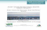 PUGET SOUND RECREATIONAL BOATER SURVEY ......April 2013 2 Puget Sound Recreational Boater Survey Results—Puget Sound No Discharge Zone For Vessel Sewage that began in 2009 to assess
