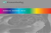 AnnuAl RepoRt 2012 - Fraunhofer ILT...One area we will focus on is digital photonic production, in which photon-based production processes are connected intelligently both with upstream