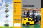 Environmentally - Friendly Forklift Trucks · 4 5 Easily adjustable suspension seat An attractive and adjustable seat, based on a human engineering design, provides great comfort,