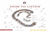 JEFFREY GITOMER'S LITTLE EBOOK OF HOW TO LISTEN · - Jeffrey Gitomer "Listen with the intent to understand before you speak, then you can respond with the full knowledge of what has
