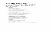ASP.NET CORE MVC (using Visual Studio 2017) · Lab: Developing ASP.Net MVC Core Models Module 4 Developing ASP.NET MVC Core Controllers and Configuring Routes Lesson 1: Writing Controllers