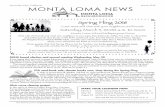 Monta Loma - Mountain View, California March …...Monta Loma School Multipurpose Room Chat with old friends and meet new neighbors as you enjoy free Starbucks coffee, hot cider or