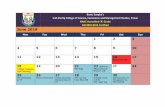 2017-18 Monthly School Calendar - CalendarLabs - S.M. Shetty Collegesmshettycollege.edu.in/wp-content/uploads/2018/08/2018... · 2018-08-29 · S.M.Shetty College of Science, Commerce