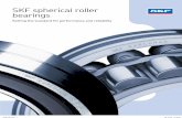 SKF spherical roller bearings ležajevi... · 2019-03-11 · SKF spherical roller bearings without seals Open bearings are available in sizes from 20 to 1 800 mm bore diameter with