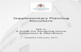 Supplementary Planning Document - Trafford · Supplementary Planning Document (SPD) ties in with national policy and intends to improve design quality at householder level. PPS1 states