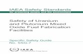IAEA Safety Standards...Safety standards are only effective, however, if they are properly applied in practice. The IAEA’s safety services — which range in scope from engineering
