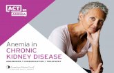 AWARENESS / COMMUNICATION / TREATMENT · Anemia also puts people who have kidney failure at more risk for heart disease. Symptoms of anemia may not seem serious, but it is important