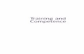 Training and Competence · competency tests. [Note:annex III (3) of theMCD] For the purposes of assessing theemployee'sknowledge and competence, professional experience means their