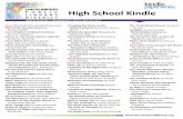 High School Kindlec2b1l3m65mz2suffe6dlwf16.wpengine.netdna-cdn.com/wp... · 2018-12-11 · High School Kindle The Fault in Our Stars by John Green Looking for Alaska by John Green