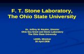F. T. Stone Laboratory, The Ohio State Universityweb2.uwindsor.ca/lemn/LEMN2008_files/Presentations...LEMN, Windsor 30 April 2008 Stone Laboratory: Ohio State’s Island Campus What